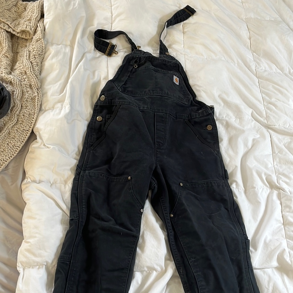 Carharrt Black Overalls